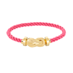 FRED CHANCE LARGE 8 FIGURE BUCKLE NO DIAMOND BRACELET GOLD