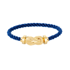 FRED CHANCE LARGE 8 FIGURE BUCKLE NO DIAMOND BRACELET GOLD
