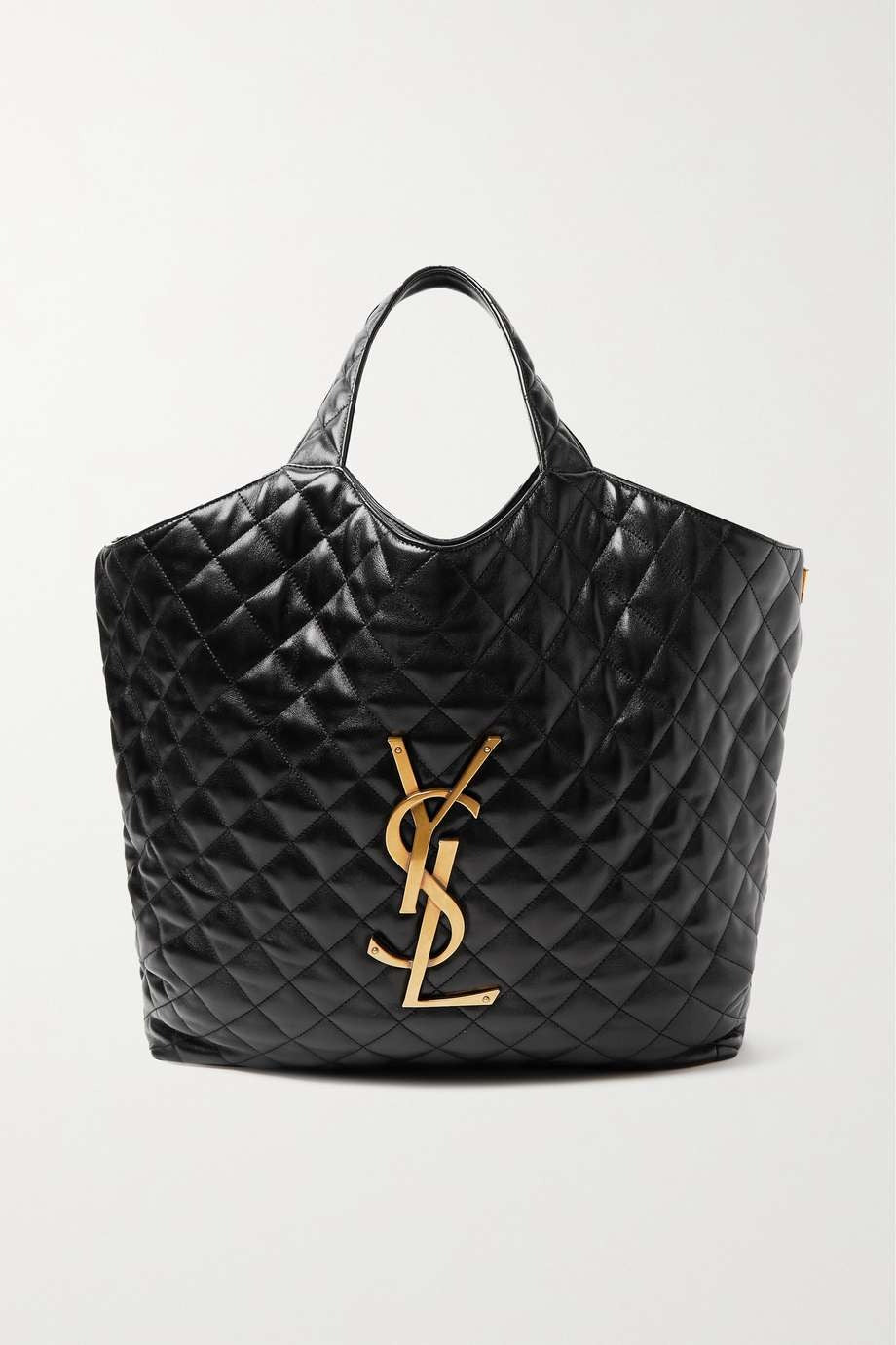 saint-laurent-icare-extra-large-embellished-quilted-leather-tote Tote