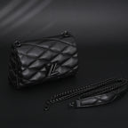 louis-vuitton-go-14-mm-quilted-leather-chain-shoulder-bag-black Shoulder