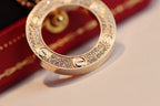 CARTIER LOVE NECKLACE ADJUSTABLE ROSE GOLD