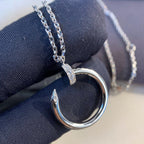 CARTIER JUSTE NECKLACE SILVER