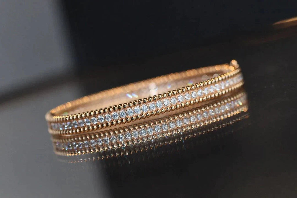 VCA PERLEE DIAMONDS BRACELET 1 ROW