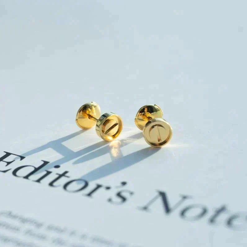 CARTIER LOVE EARRINGS GOLD 10MM