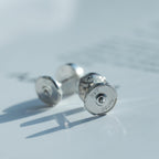CARTIER LOVE EARRINGS SILVER 10MM