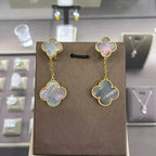 VCA CLOVER 2 MOTIFS EARRINGS (MULTIPLE CHOICESC