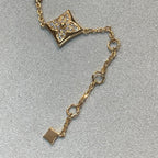LOUIS VUITTON STAR AND SUN 4 MOTIFS GOLD DIAMONDS BRACELET