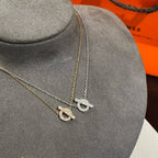 HERMES ECHAPEE NECKLACE DIAMOND