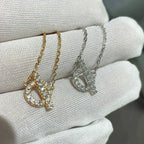 HERMES ECHAPEE NECKLACE DIAMOND