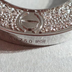 CARTIER LOVE NECKLACE ADJUSTABLE SILVER