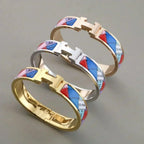 HERMES H BRACELET DOTTED BORDER 12MM
