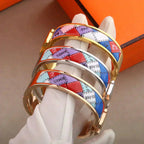 HERMES H BRACELET DOTTED BORDER 12MM