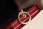 CARTIER JUSTE RING 2.65MM PINK GOLD DIAMOND
