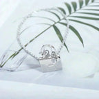 HERMES AMULETTE PEDANT SILVER NECKLACE