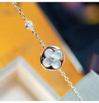 LOUIS VUITTON SUN MOP GOLD 1 DIAMOND NECKLACE