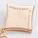LOUIS VUITTON STAR DIAMONDS EARRINGS GOLD