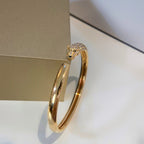 CARTIER PANTHERE GOLD DIAMOND OPEN BRACELET