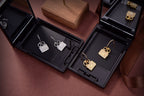 HERMES KELLY DIAMOND EARRINGS