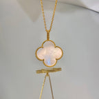 VCA CLOVER 25MM MOP LARGE PENDANT NECKLACE