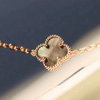 VCA CLOVER 20 MOTIFS LASER DIAMOND NECKLACE