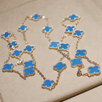 VCA CLOVER 20 MOTIFS TURQUOISE GOLD