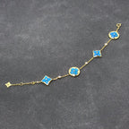 LOUIS VUITTON STAR AND SUN TURQUOISE 4 MOTIFS 3 DIAMONDS