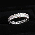 VCA PERLEE DIAMOND SILVER RING