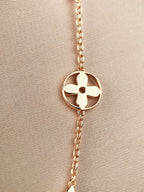 LOUIS VUITTON STAR AND SUN 7 MOTIFS GOLD BRACELET