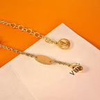 LOUIS VUITTON LOGO STAR MOTIF GOLD BRACELET