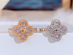 VCA CLOVER DIAMOND RING