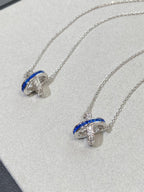 CHAUMET LIENS DIAMOND SILVER NECKLACE