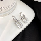 FRED FORCE 10 FULL DIAMOND DROP EARRINGS MEDIUM MODEL