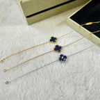 VCA CLOVER 1 MOTIF PIETERSITE BRACELET