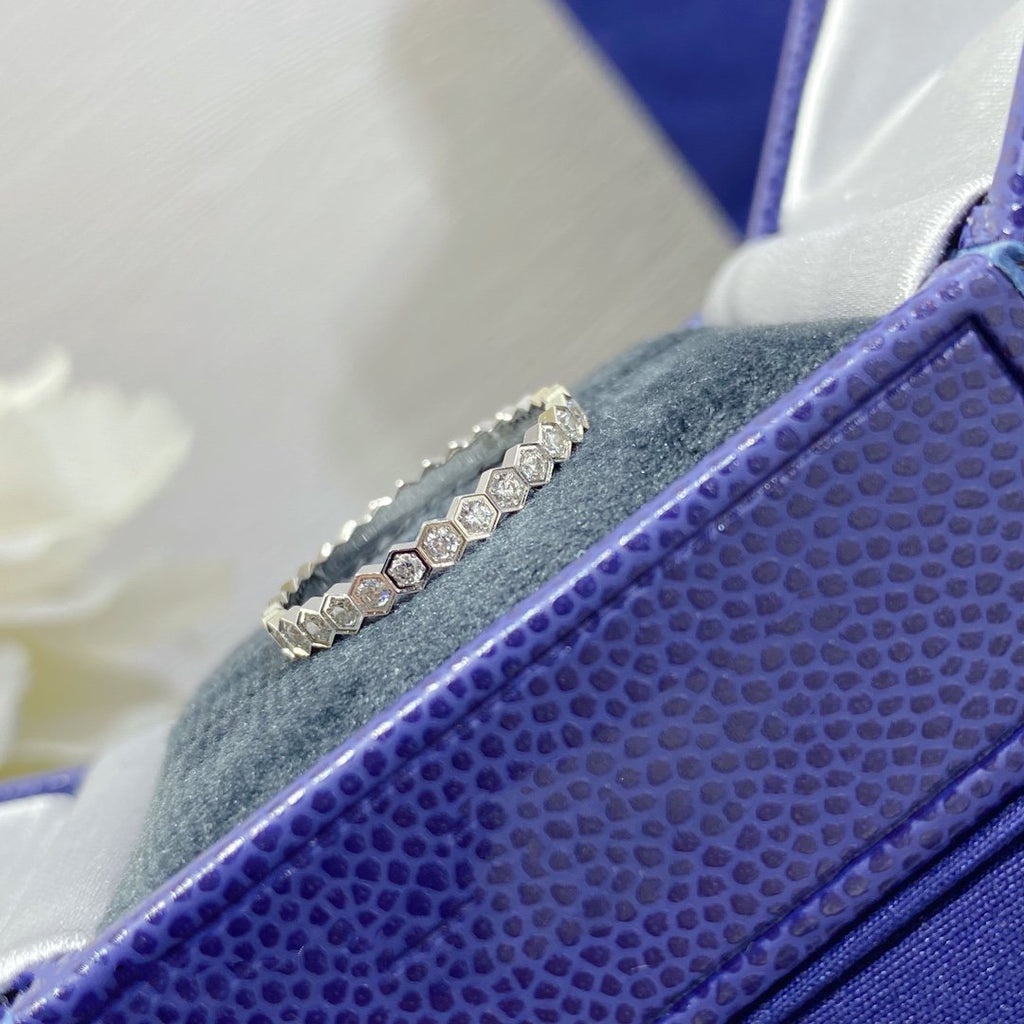 CHAUMET BEE LOVE DIAMOND PAVED SMALL RING