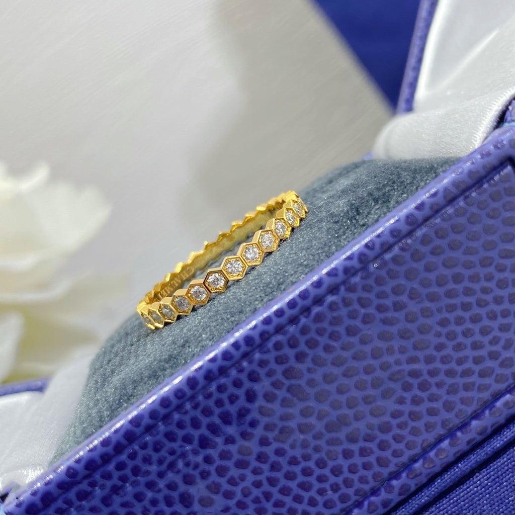 CHAUMET BEE LOVE DIAMOND PAVED SMALL RING