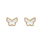 VCA SWEET BUTTERFLY MOP EARSTUDS