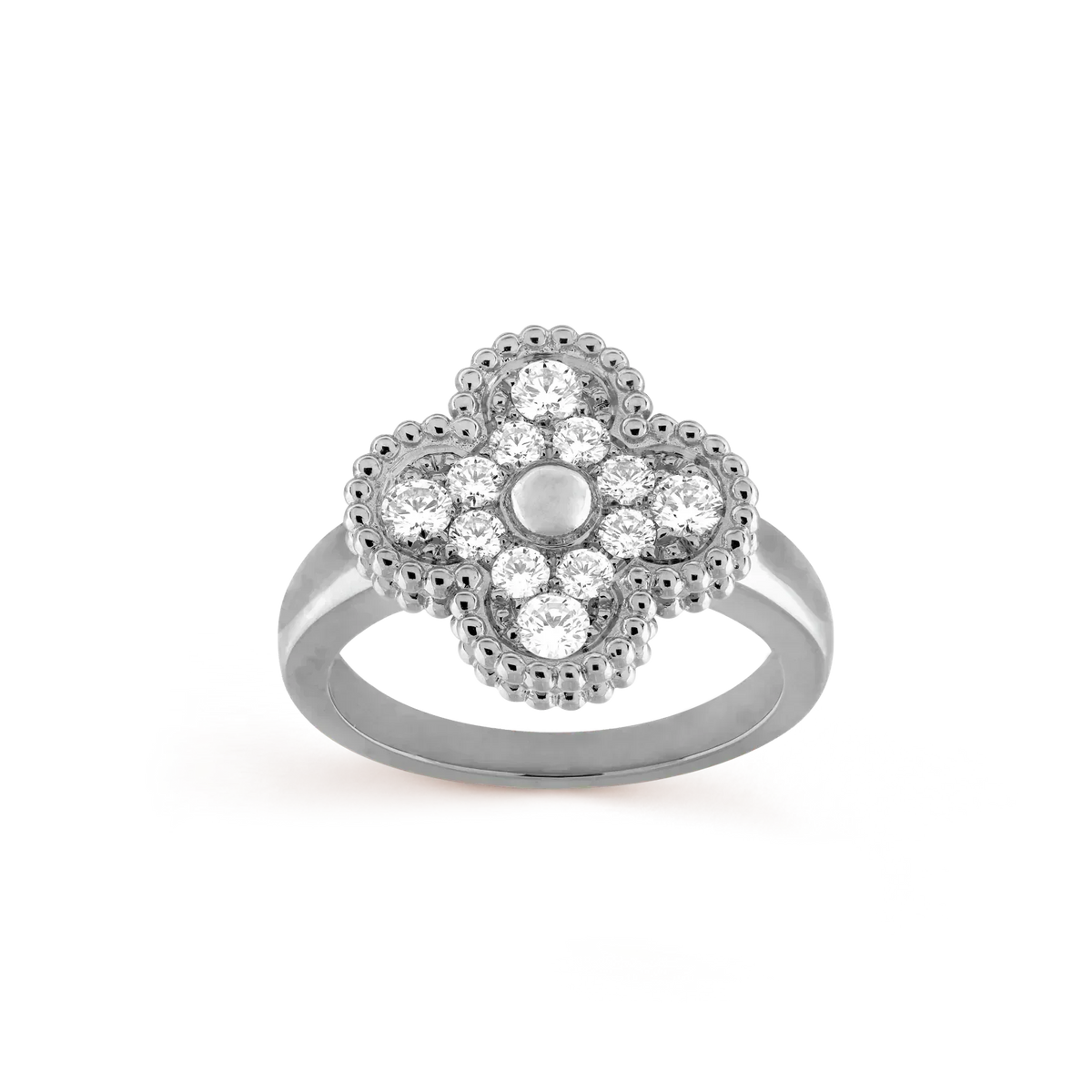 VCA CLOVER DIAMOND RING