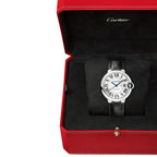 Ballon Bleu de Cartier 36 | 36mm, Steel, Alligator Leather, Silver Dial