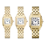 Panthère de Cartier Medium Model | 29mm, 18K Yellow Gold, Silver Dial