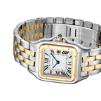 Panthère de Cartier Large Model | 31mm, Two-Tone Steel & 18K Yellow Gold, White Dial