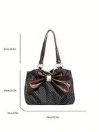 large-polka-dot-ruffle-tote-bag Tote