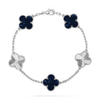 VCA CLOVER 5 MOTIF PIETERSITE BRACELET COLLECTION