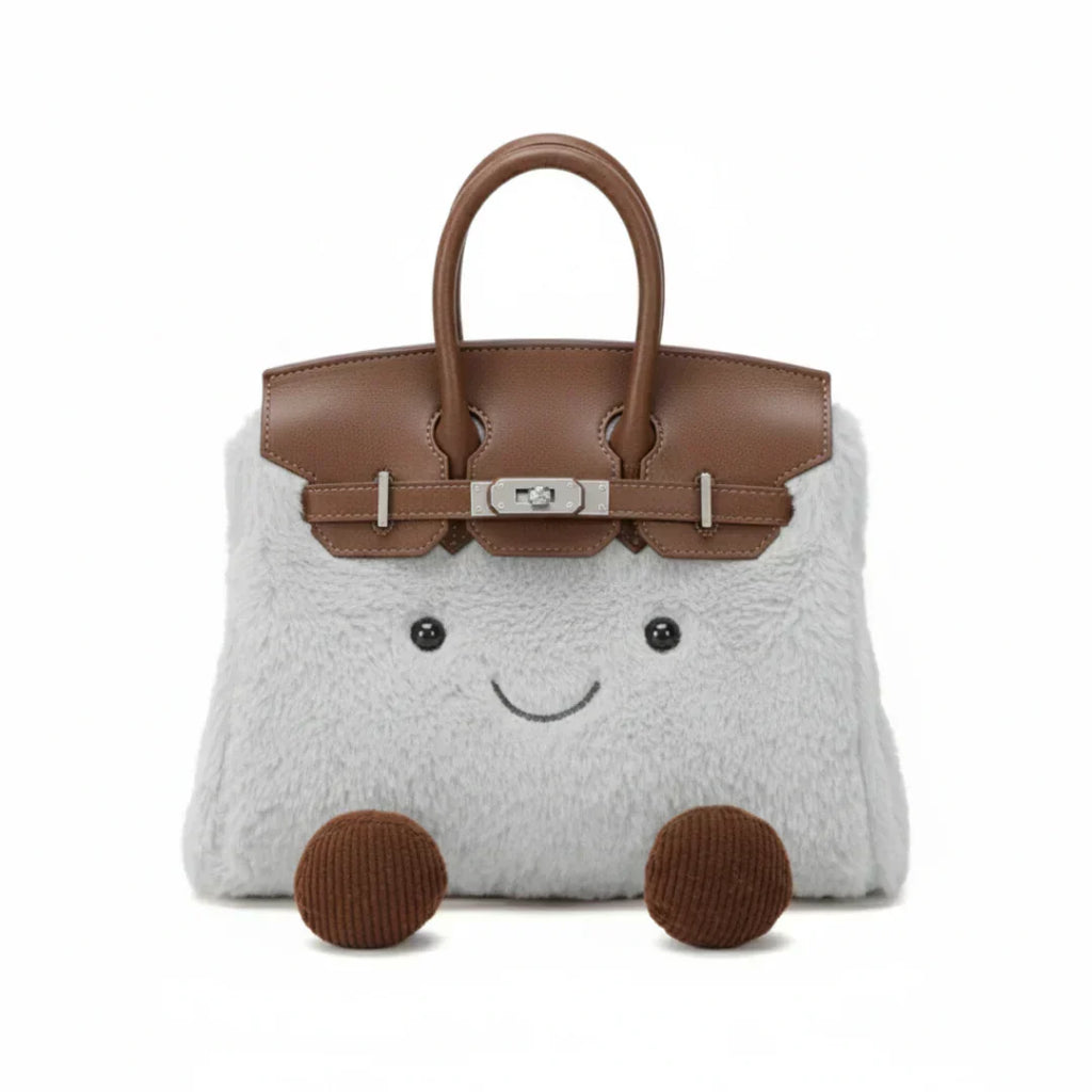 jellycat-birkin-fluffy-bag Handle