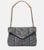 ysl-puffer-small-denim-shoulder-bag Shoulder