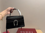gucci-glossy-black-handbag-crossbody-24x17cm Crossbody