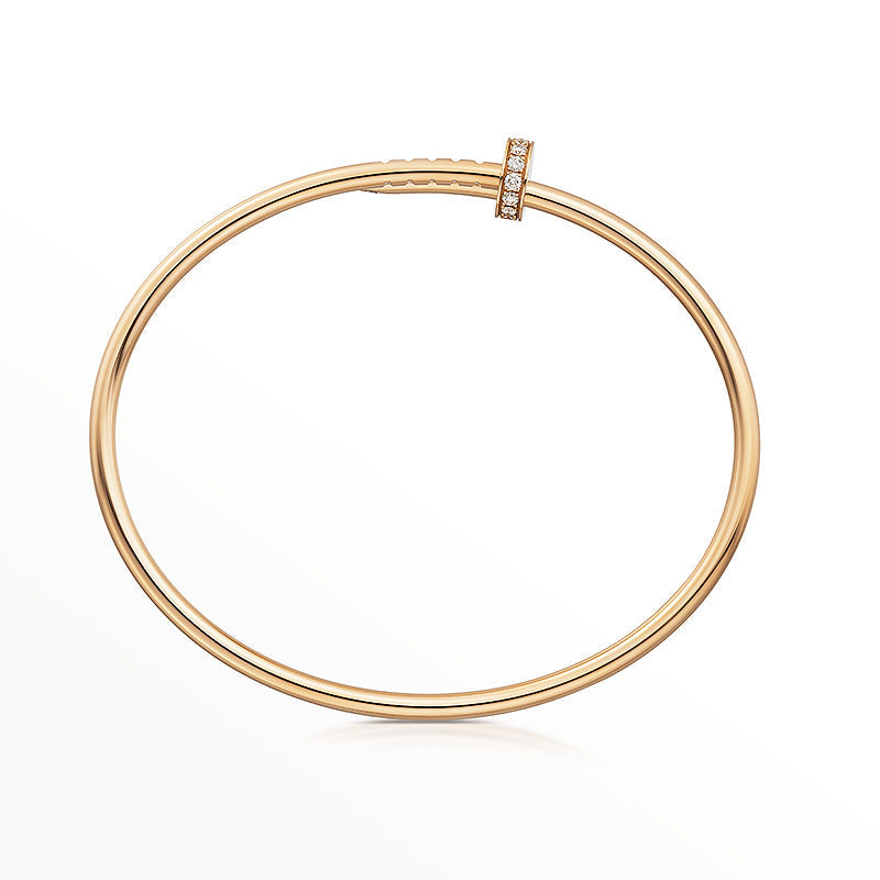 CARTIER JUSTE BRACELET 2.5MM DIAMONDS