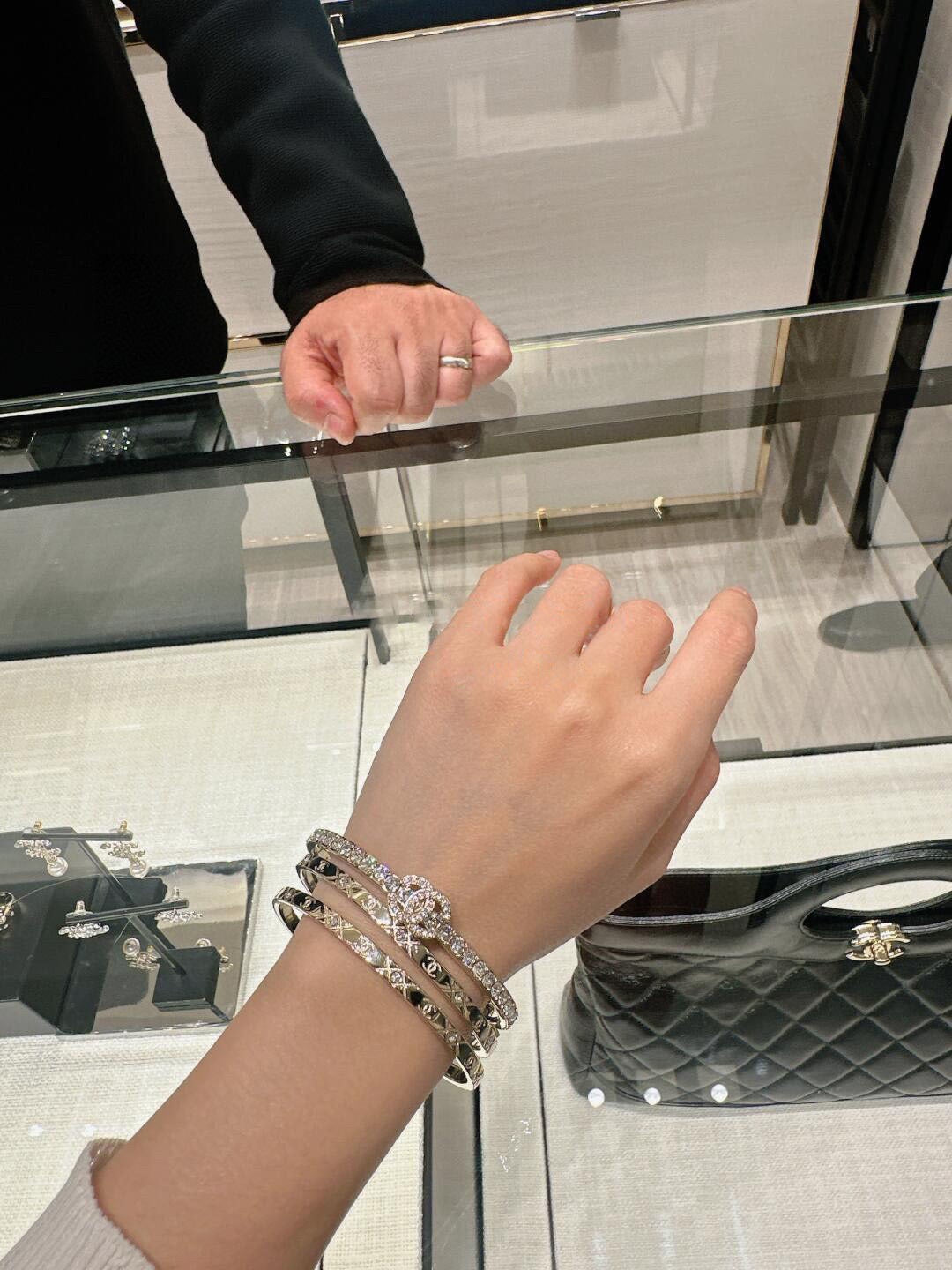 Chanel 25P Bangle Bracelets
