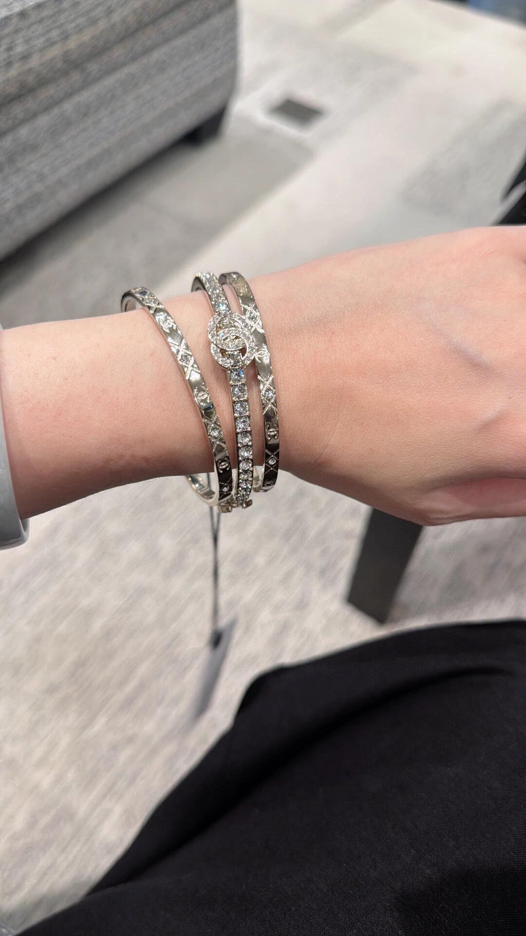Chanel 25P Bangle Bracelets