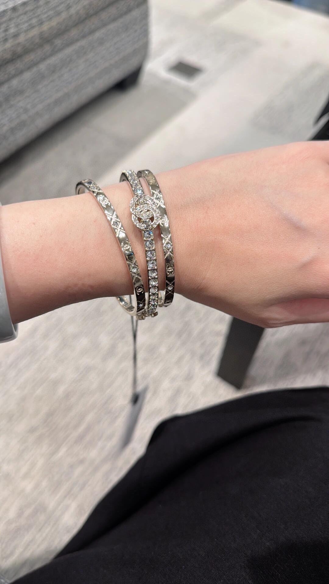 Chanel 25P Bangle Bracelets