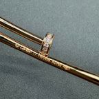 CARTIER JUSTE BRACELET 2.5MM DIAMONDS NEW